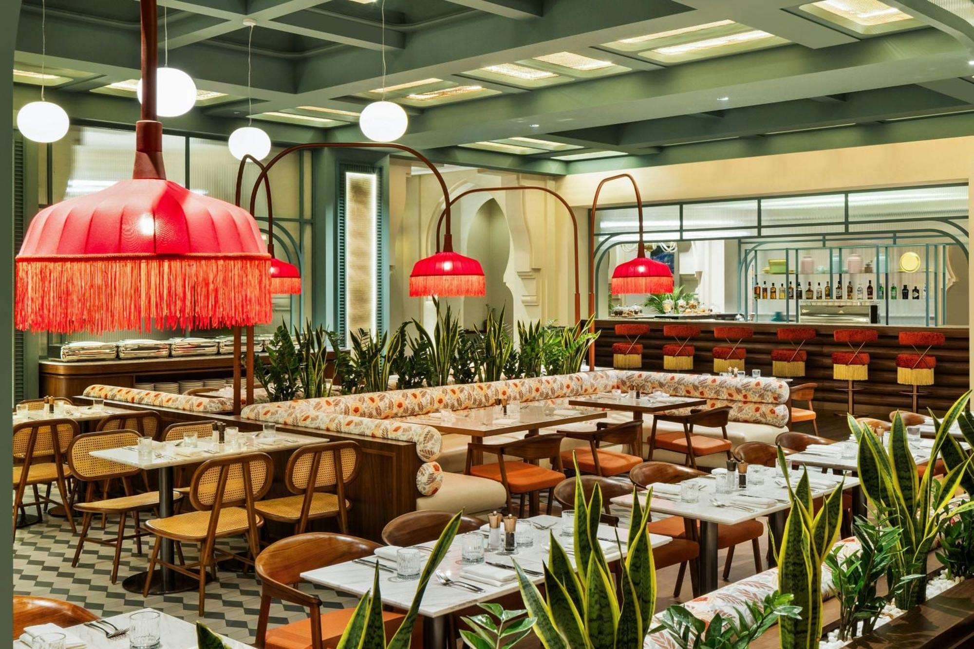 Ajman Saray, A Luxury Collection Resort, Аджман Екстериор снимка The interior of the restaurant